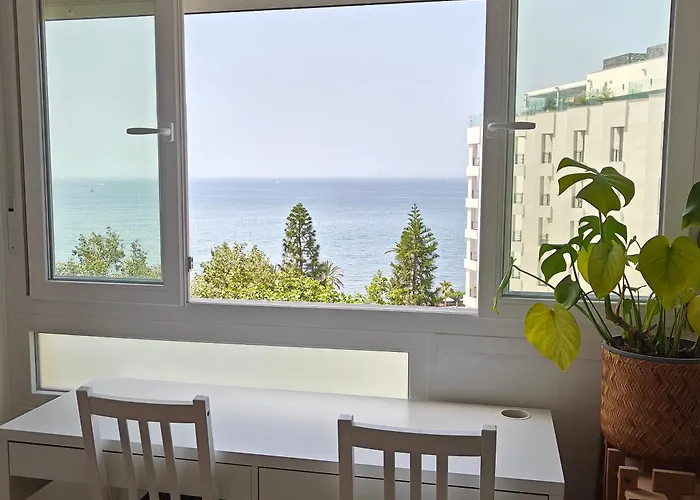 Centre Beachfront & Pool 公寓 马尔韦利亚